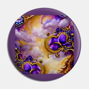 Purple Iris - Botanicals 10 Pin