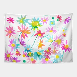 Pastel Daisies Tapestry