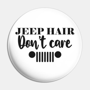 Jeep Hair Don't Care Pin