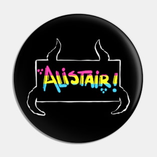 Alistair Pansexual Pride Pin