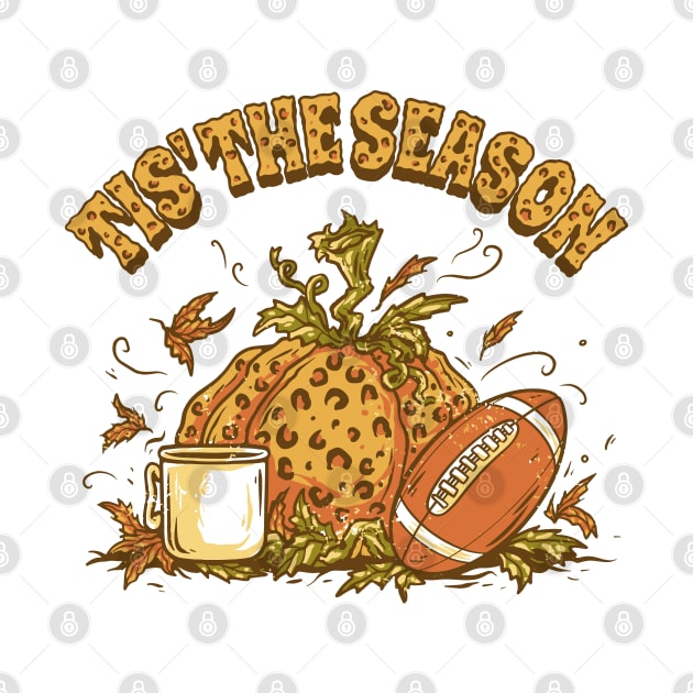 Autumn Game Day Football & Pumpkin Spice by Life2LiveDesign