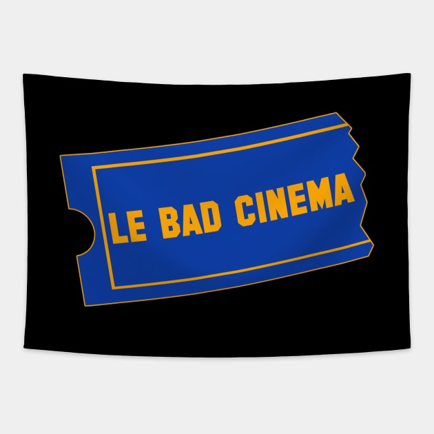 Le Bad Cinema Tapestry by GloopTrekker