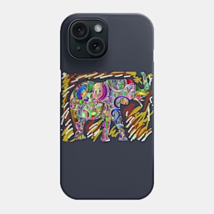 Elephant colorfull Phone Case