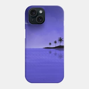 Moonlight and reflections Phone Case