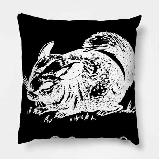 Proud Parent of a Chinchilla Pillow by DANPUBLIC