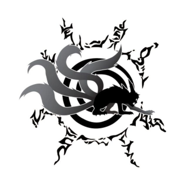 Kurama Seal Naruto TShirt TeePublic