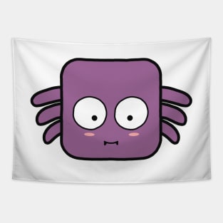 Kawaii Square Spider Tapestry