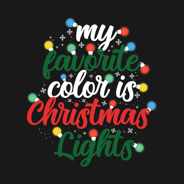 My favorite color is Christmas lights by safi$12