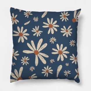 Flower Margarita Patchwork Pillow