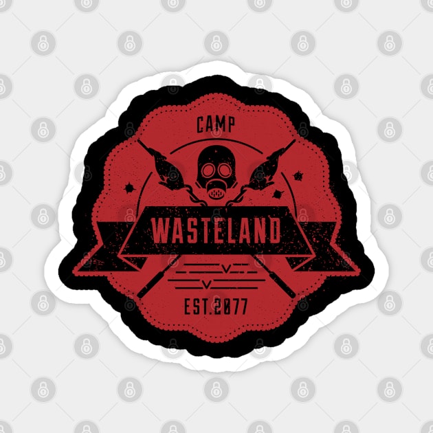 Camp Wasteland Magnet by visualcraftsman