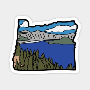 Oregon by Courtney Graben Magnet