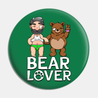 Bear Lover Pin