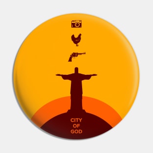 City of God Minimalist Pin