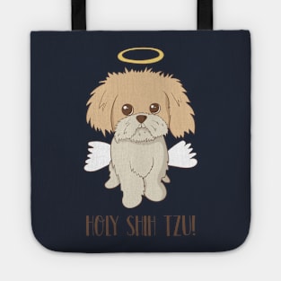 Holy Shih Tzu Tote