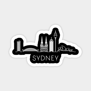 Sydney Skyline Magnet