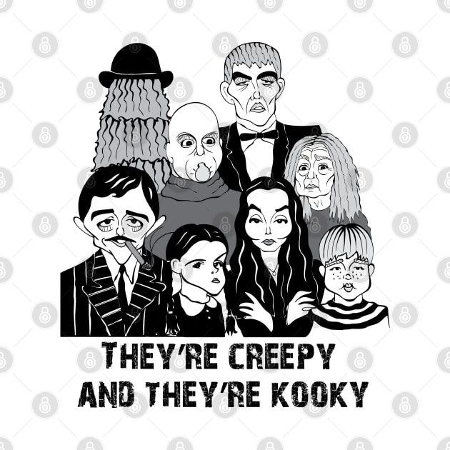 They're creepy and they're kooky by cartoonistguy