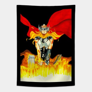 jane foster the mighty and worthy thor Tapestry