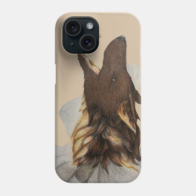 Hellhound Phone Case by Fallcrown