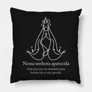 Our Lady of Aparecida (Nossa Senhora da Conceição Aparecida) 7W Pillow