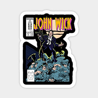 John Wick Breathtaking Brawl Magnet