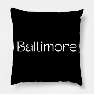 Baltimore Pillow