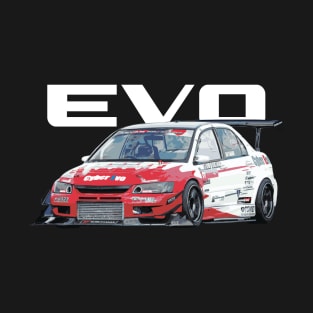 CYBER EVO 9 WORLD TIME ATTACK SUN AUTO TOMEI  WTAC T-Shirt