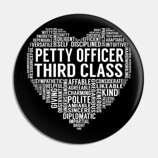 Petty Officer Third Class Heart Pin