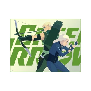 Green Arrow and Black Canary by Mro16 T-Shirt