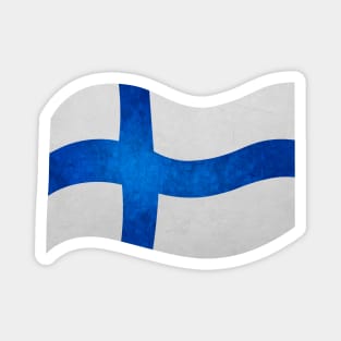 The Flag of Finland Magnet