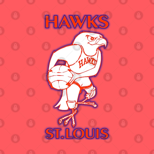 Defunct St. Louis Hawks Basketball by LocalZonly