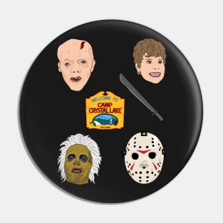 Friday the 13th | Sticker Set Pin