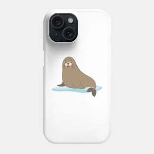 Cute Seal In Ice Phone Case