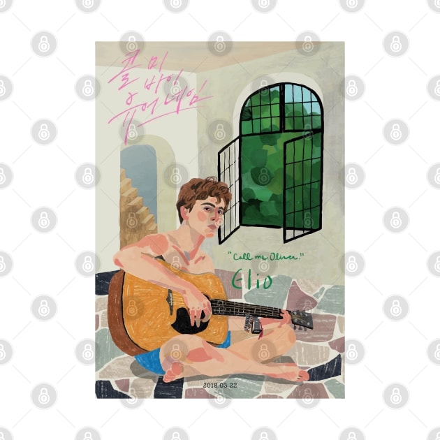 Call me by your name - Elio by notalizard