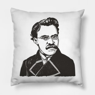 Friedrich nietzsche Pillow