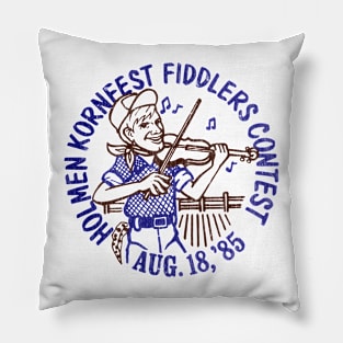 Holmen Kornfest Fiddlers Contest 85 Pillow