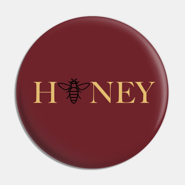 Honey Bee Pin by GomaDigital