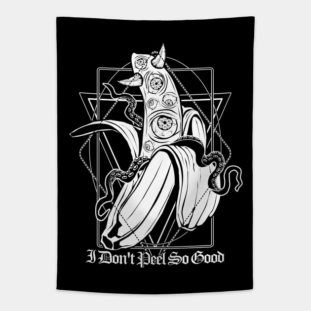 Evil Banana: I don't peel so good Tapestry by Von Kowen