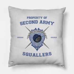 Property of Second Army Squallers Pillow