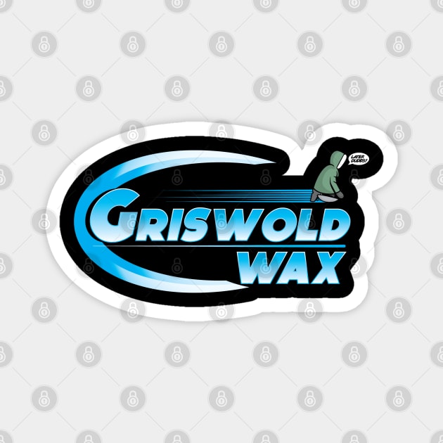 Griswold Wax Logo Magnet by Gimmickbydesign