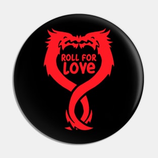 Roll for Love! Dnd Pin