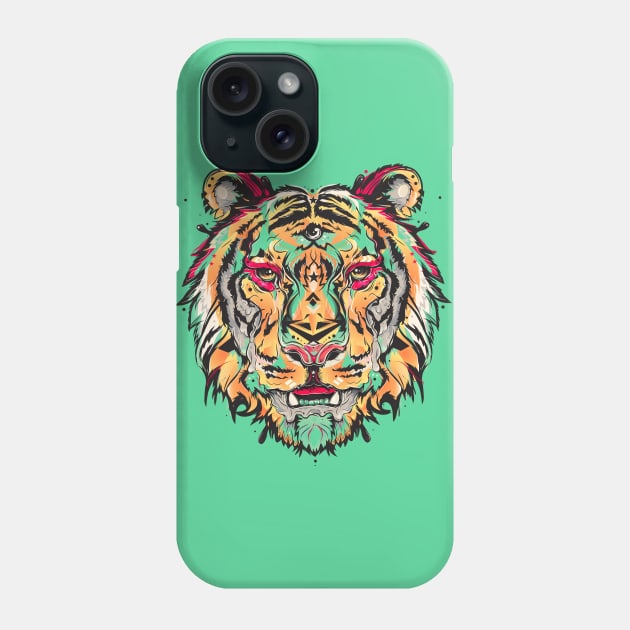 Tigre f Phone Case by yoaz