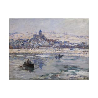 Vetheuil in Winter by Claude Monet T-Shirt