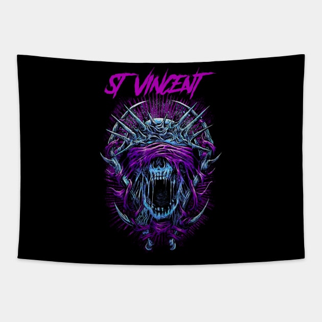 ST VINCENT BAND Tapestry by Angelic Cyberpunk