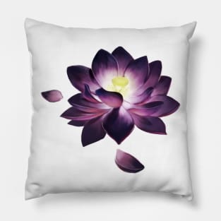 Black Lotus Pillow