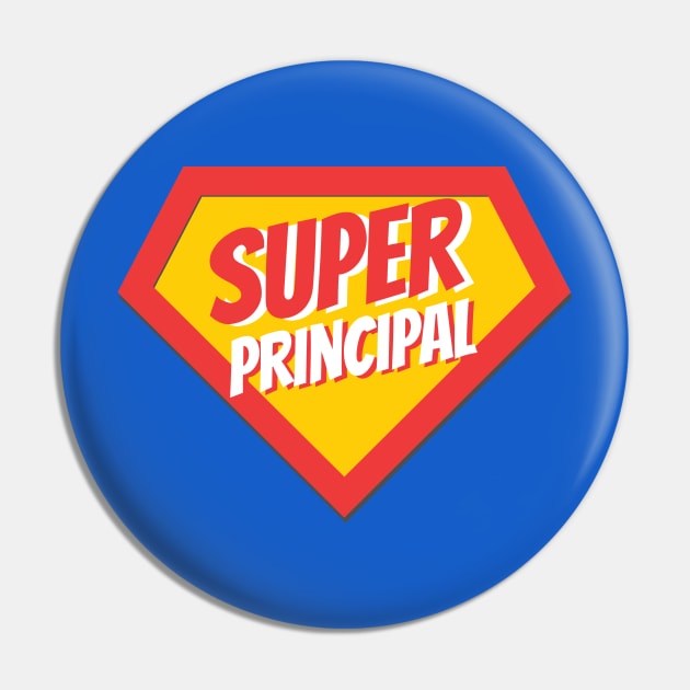 Principal Gifts | Super Principal Pin by BetterManufaktur