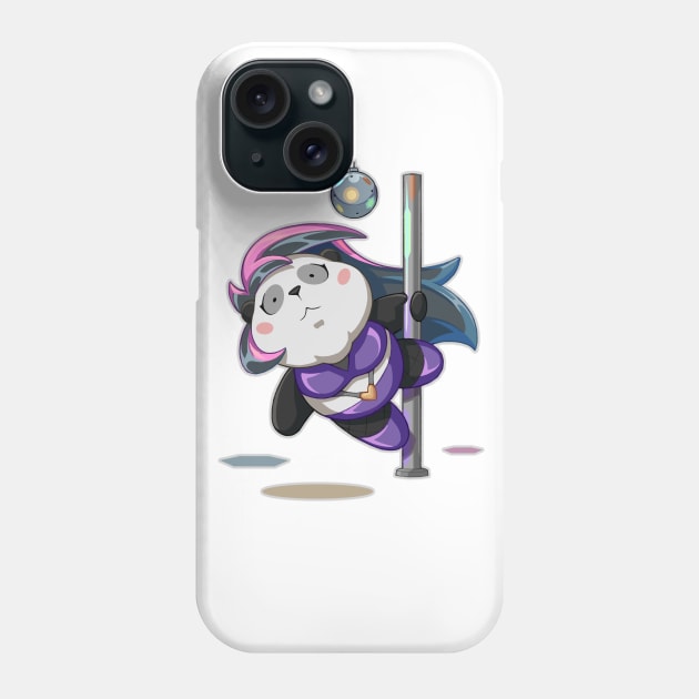 Pole Dancer Panda Phone Case by Art of Li