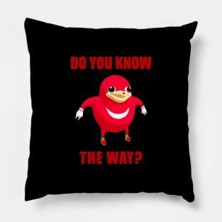 The Uganda Knuckles Pillow