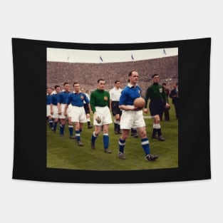 1948 cup walkout onto the pitch Tapestry