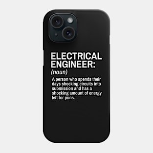 Electrical Engineer Funny Definition Engineer Definition / Definition of an Engineer Phone Case