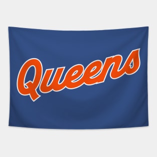 Queens NY Baseball Tapestry